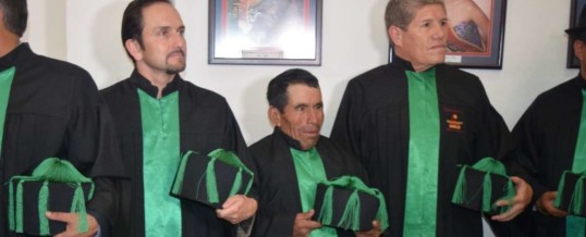 Baltazar Ushca recibió doctorado honoris causa