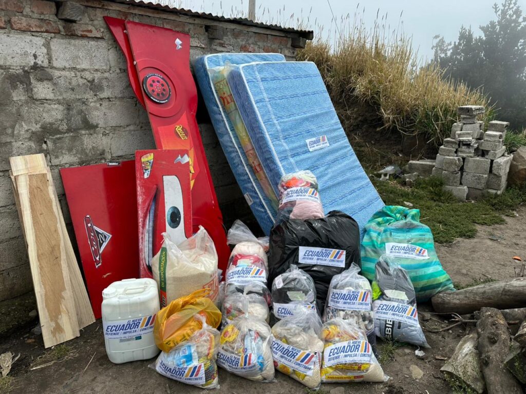 cinco hermanos en situación de vulnerabilidad en Simiátug