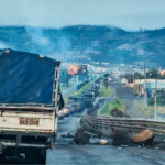 El ataque al convoy humanitario en Otavalo deja varios detenidos y heridos, mientras crecen las tensiones entre manifestantes y la fuerza pública.