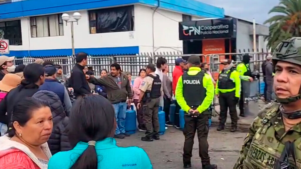 Abastecimiento de gas en Otavalo